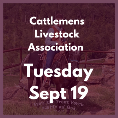 Sept 19th, 2023 @ 6:30 P.M @ Missouri Cattlemen’s Association
